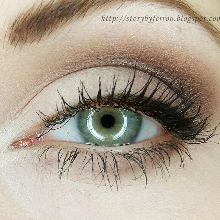 макияж для зеленых глаз 11