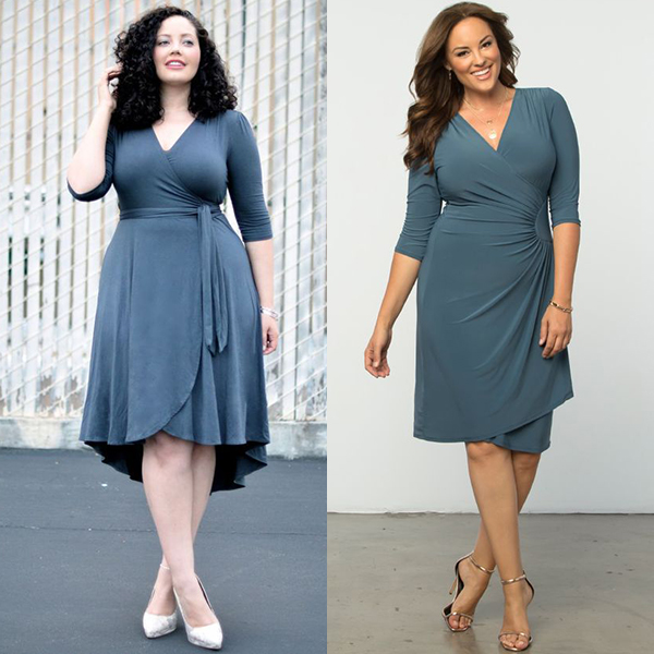 Какие платья идут женщинам с большим размером одежды?
