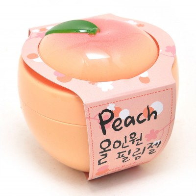 Персиковая пилинг-скатка Peach all-in-one peeling gel 01
