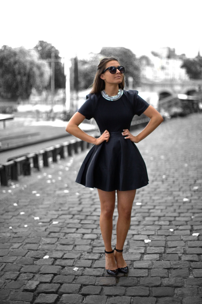 Маленькое черное платье фото с чем носить