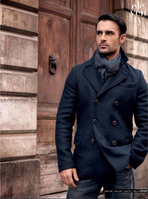 с чем можно носить пальто мужское
