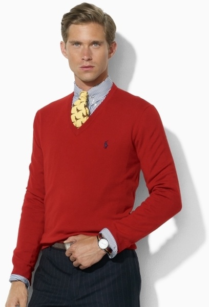 1 мужская мода стильные мужчины men in red 08