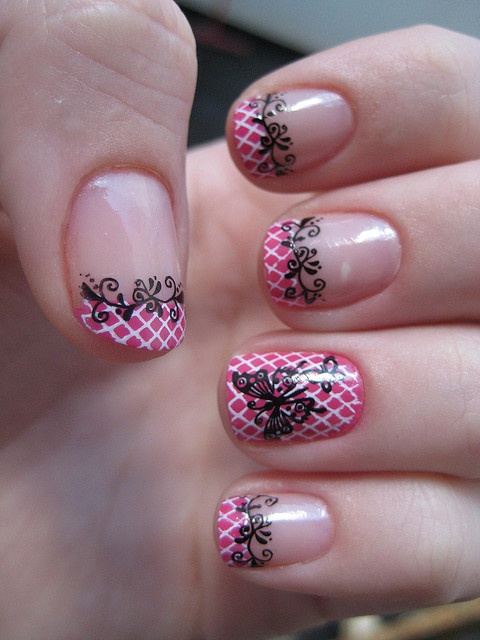 рисунок бабочка на ногтях  butterfly nail designs 13